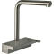Змішувач для кухні Hansgrohe Aquno Select M81, довж.виливу - 210мм, поворотний, витяжний, 1 важіль, сталь