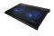 Підставка для ноутбука Trust Azul, до 17.3", 2xUSB-A, BLUE LED, чорний