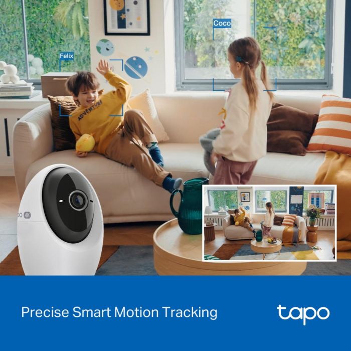 IP-Камера TP-LINK Tapo C260 8MP N300 microSD motion detection.
