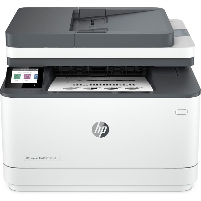 Багатофункціональний пристрій А4 ч/б HP LaserJet Pro 3103fdn
