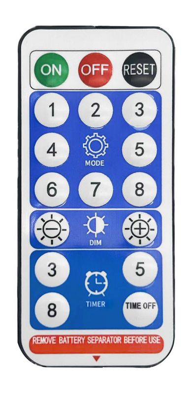 Гірлянда сонячна Neo Tools 650см 1.35Вт 2700К 8 режимів