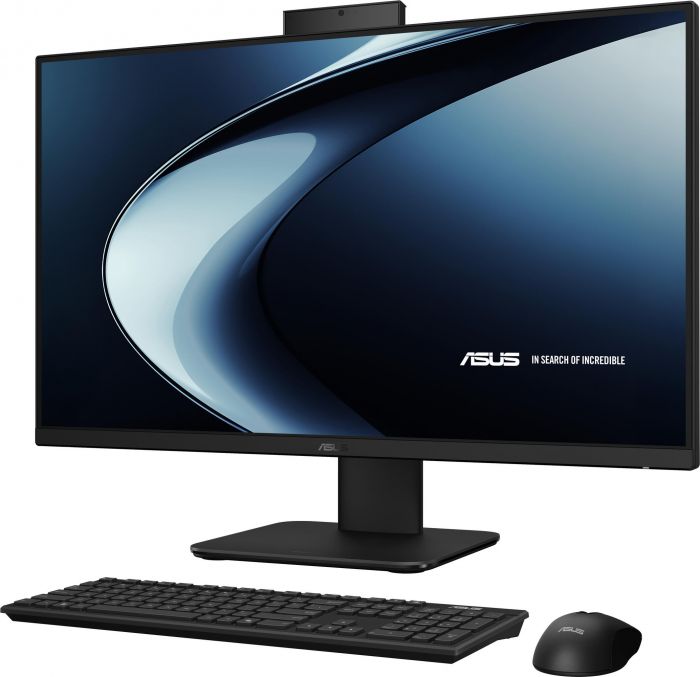 Комп'ютер персональний моноблок ASUS P470VAK-BPE5750 27" FHD AG, Intel 7-240H, 32GB, F1TB, UMA, WiFi, кл+м, без ОС, чорний