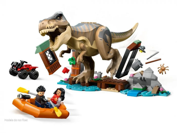 Конструктор LEGO Jurassic World  Втеча річкою від тиранозавра