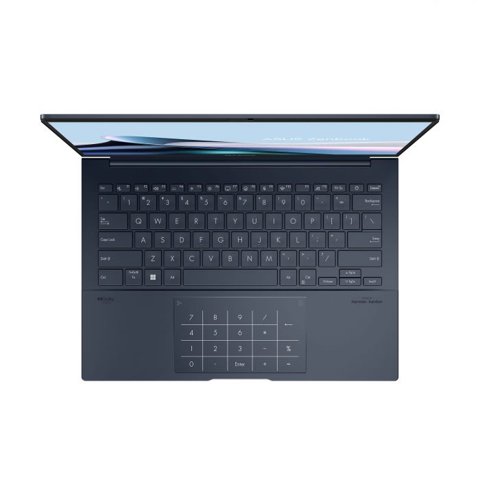 Ноутбук ASUS Zenbook 14 UX3405CA-ST1259 14" 3K OLED, Intel Ultra 7 255H, 16GB, F1TB, UMA, NoOS, Блакитний