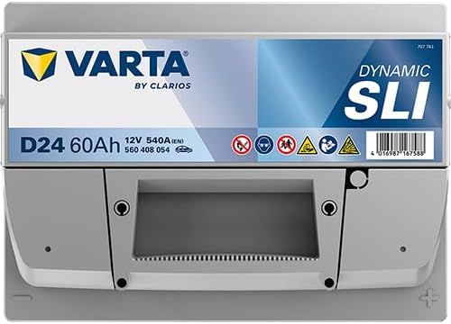 Акумулятор Varta Dynamic SLI 12В 60Аг 540А R+ (560408054)