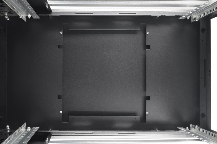 Шафа DIGITUS 19", 42U, Unique Server-N, перфоровані двері, 600x1000 мм, 1200кг максимально, чорна