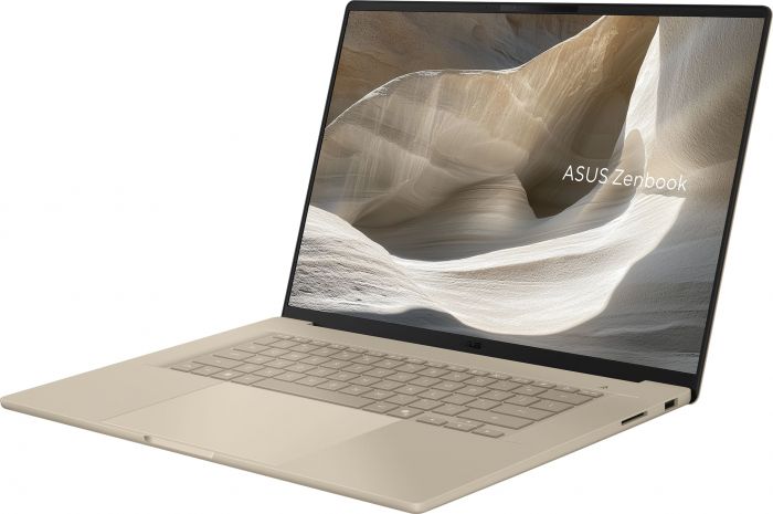Ноутбук ASUS Zenbook A16 UX3607OA-SQ013W 16" 3K OLED, Qualcomm X2 Elite Extreme, 48GB, F1TB, UMA, Win11, Бежевий