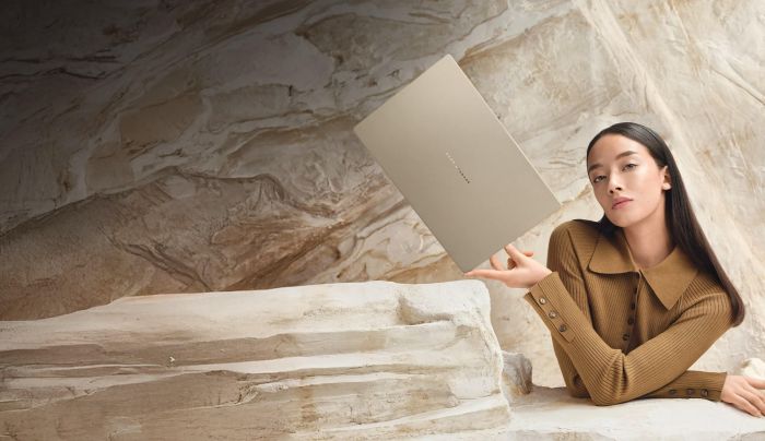 Ноутбук ASUS Zenbook A16 UX3607OA-SQ013W 16" 3K OLED, Qualcomm X2 Elite Extreme, 48GB, F1TB, UMA, Win11, Бежевий