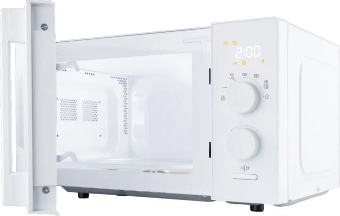 Мікрохвильова піч Gorenje, 20л, електр. керув., 800Вт, дисплей, 20 програм, інвертор, білий