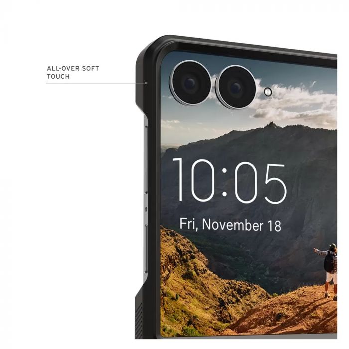 Чохол UAG для Samsung Galaxy Z Flip 8, Mouve with Magnet, Ash