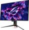 Монітор Asus 26.5" ROG Strix XG27AQDNG 2xHDMI, DP, 2xUSB, QD-OLED, 2560x1440, 360Hz, 0.03ms, DCI-P3 99%, G-SYNC, FreeSync, Pivot, HDR400