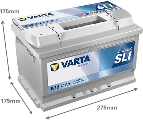 Акумулятор Varta Dynamic SLI 12В 74Аг 750А R+ (574402075)