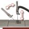 Стіл розпилювальний Einhell TC-TS 2025/2 U 1800Вт диск 250мм 5000об/хв 19.2кг