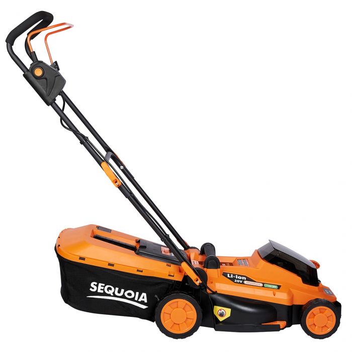 Газонокосарка акумуляторна SEQUOIA SBL2033B 20В 33см 30л 25-75мм ЗП 10.6кг без АКБ та ЗП