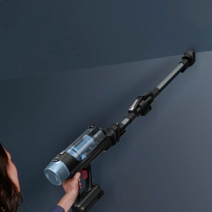 Пилосос Rowenta безпровідний X-Force Flex 10.80, 300Вт, вологе прибирання, конт пил -0.44л, автон. робота до 60хв, HEF system 99,9%, чорно-синій