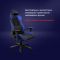 Крісло Trust GXT714B Ruya ECO, ПУ шкіра, 3D-Armrests, синій