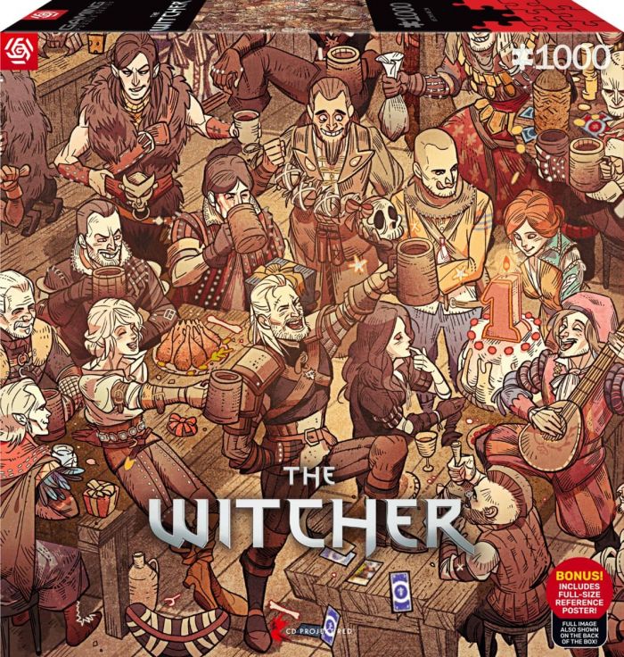 Пазл GoodLoot The Witcher Birthday 1000 од.