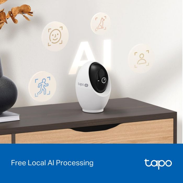 IP-Камера TP-LINK Tapo C260 8MP N300 microSD motion detection.
