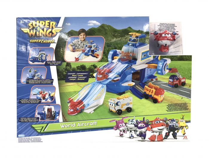 Ігровий набір Super Wings Повітряна База, світло, звук