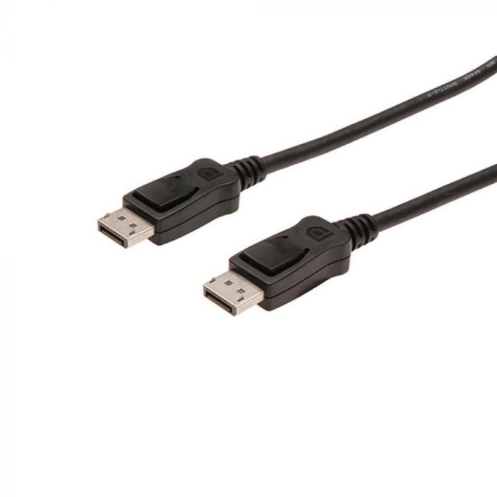 Кабель DIGITUS DisplayPort (M/M), 2м, чорний