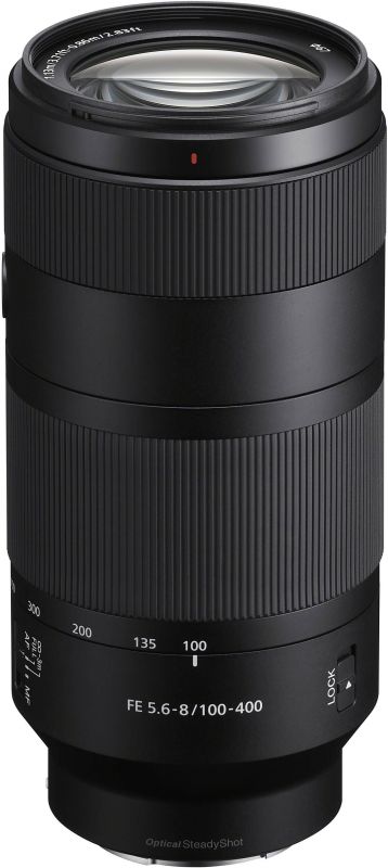 Об'єктив Sony 100-400mm, F5.6-8 OSS для камер NEX FF
