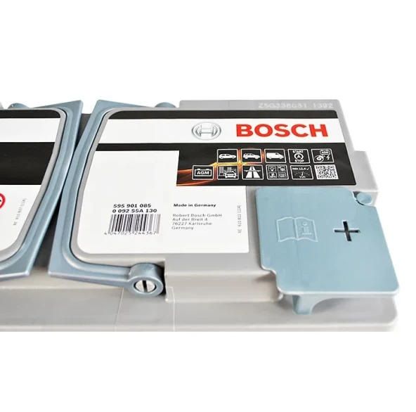 Акумулятор Bosch S5 AGM 12В 95А·год 850А R+ (0 092 S5A 130)