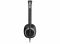 Гарнітура комп'ютерна стерео On-ear HP Poly Mission 625, USB-A, USB-C, 2 x Uni-mic, AI noise reduction, Teams, Zoom, Google Meet, чорний
