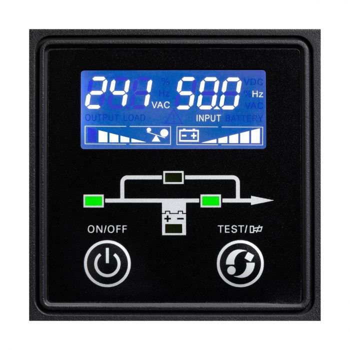 Джерело безперебійного живлення Eaton 9E, 3000VA/2400W, LCD, USB, RS232, 6xC13, 1xC19
