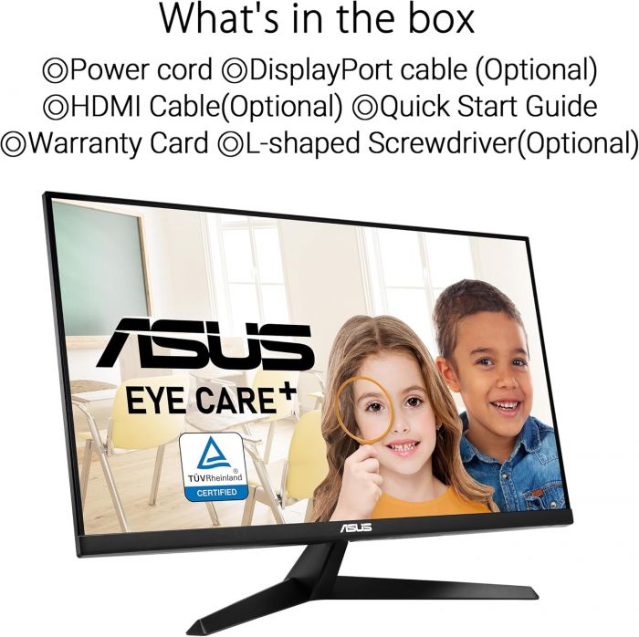 Монітор Asus 27" VY27UQ 2xHDMI, DP, MM, IPS, 3840x2160, sRGB 99%, AdaptiveSync, HDR10