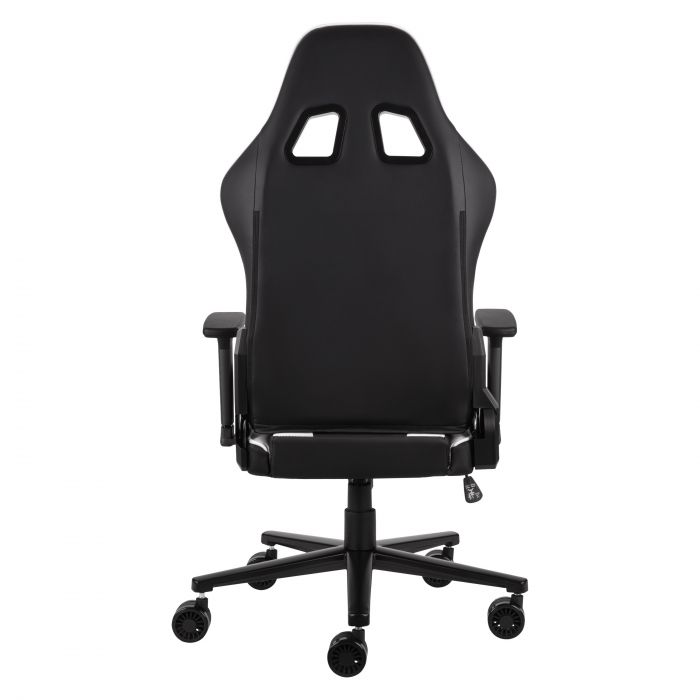 Крісло 2E GAMING BUSHIDO II, ПУ шкіра, 3D-Armrests, чорно-білий