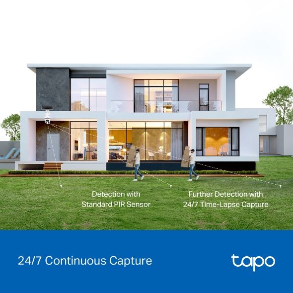 Комплект розумної бездротової камери TP-LINK TAPO C630 KIT 3K та сонячної панелі