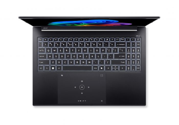 Ноутбук Acer Swift Go 16 SFG16-74 16" WUXGA+ OLED, Intel U9-288V, 32GB, F1TB, UMA, Win11, чорний