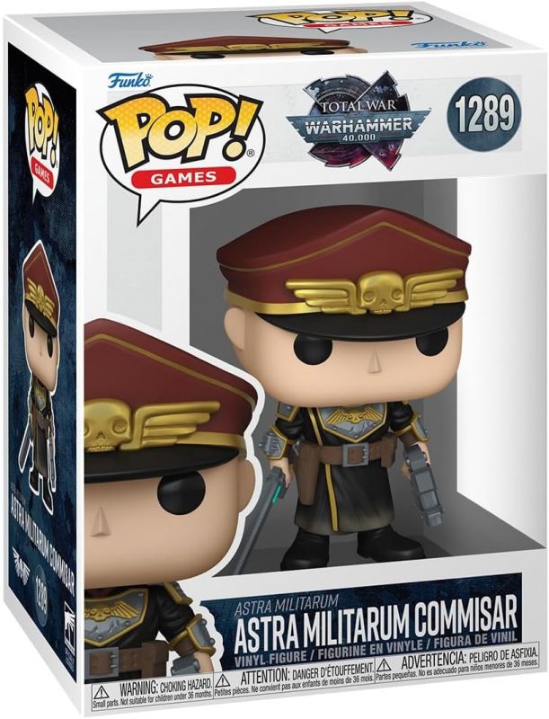Фігурка Funko POP Games: Warhammer - Astra Militarum Commisar