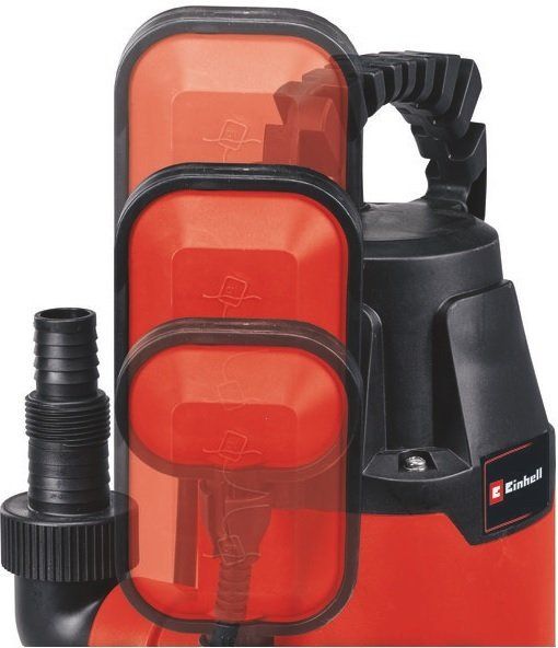 Насос дренажний Einhell GC-DP 3325, 330Вт, 9500л/год, вис. 6м, глиб. 7м, 25мм, 4кг