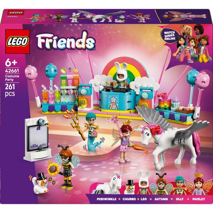 Конструктор LEGO Friends Костюмована вечірка з єдинорогом і феєю