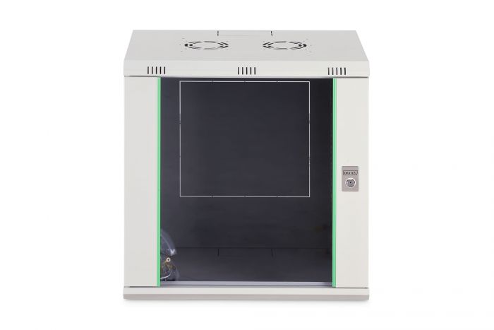 Шафа DIGITUS 19", 12U, Wall Mounting Dynamic Basic, 600x450 мм, 60кг максимально, сіра