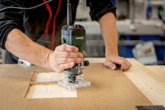 Фрезер Metabo FM 500-6 500Вт цанга 6мм 32000об/хв 1.3кг