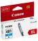 Картридж струменевий Canon CLI-481 XL PIXMA TS6140/8140/9140/TR7540/8540/TS6240/9540/8240/704/8340/6340 Cyan