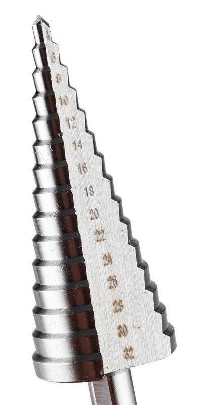 Свердло по металу ступінчасте GRAPHITE HSS 4x32мм