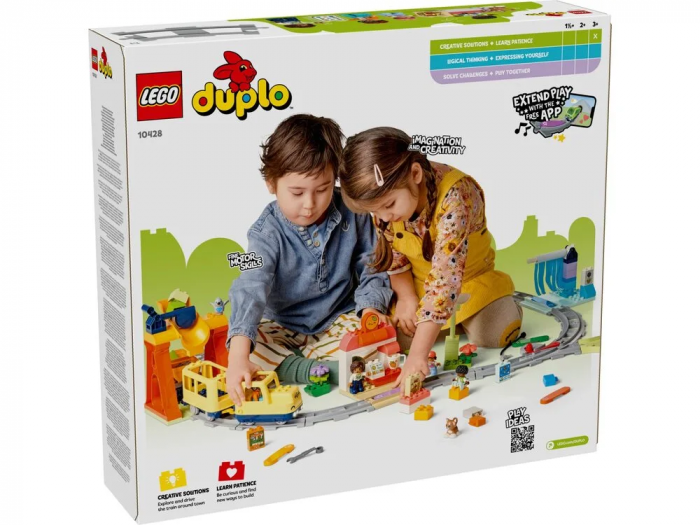 Конструктор LEGO DUPLO Town Великий інтерактивний громадський потяг
