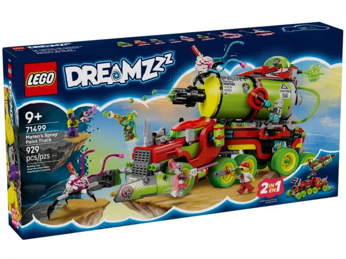 Конструктор LEGO Dreamzzz Вантажівка Матео з аерозольною фарбою