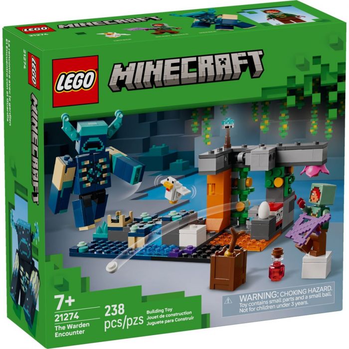 Конструктор LEGO Minecraft Зустріч із Боронителем