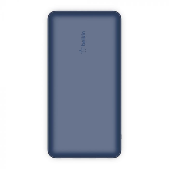 Акумулятор портативний літій-іонний Power Bank Belkin 20000мА·год, 15Вт, 2хUSB-A/USB-C, блакитний