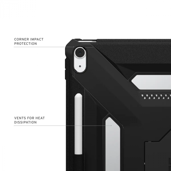 Чохол UAG для iPad Air 13" (Gen 3, 2026), Scout+, Black