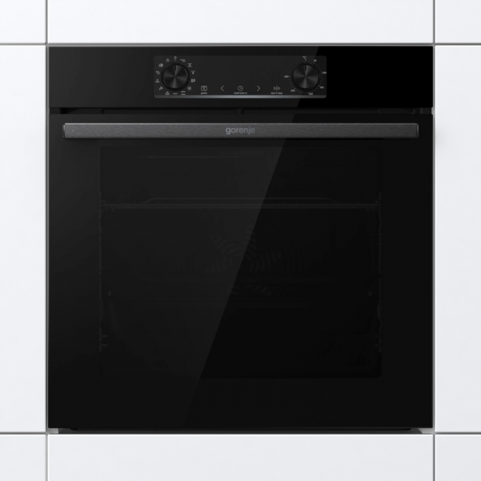 Комплект Gorenje (духовка електрична BOS6737E06BG + поверхня індукційна GI6401BSC), 743032, чорн