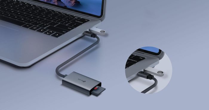 USB-Концентратор TP-Link UA440C 1xSD, 1x-microSD, USB TypeC