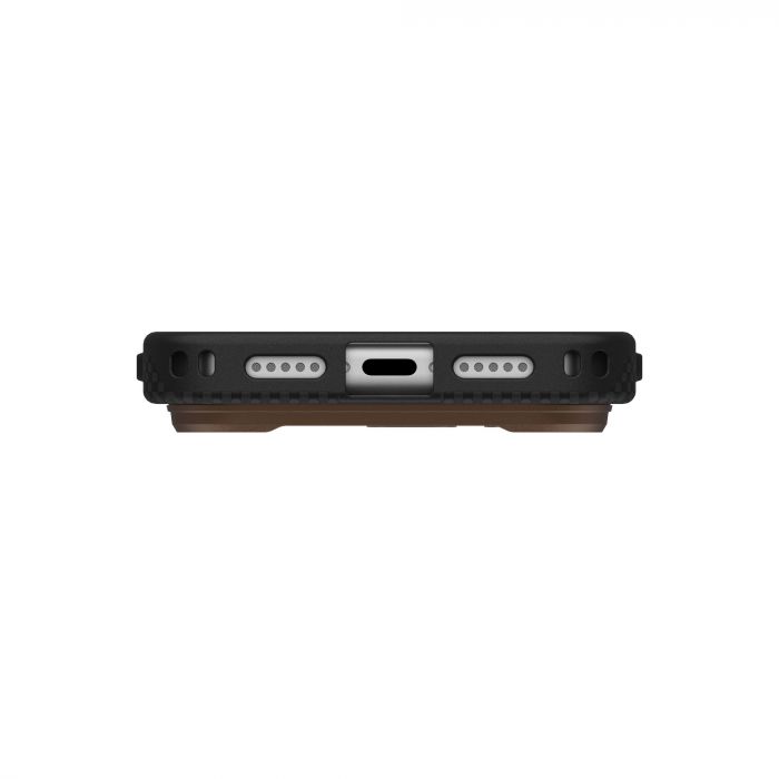 Чохол UAG для iPhone 17 Pro, Fibr Armr Magsafe, Kevlar Graphite/Bronze