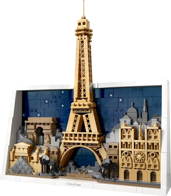 Конструктор LEGO Architecture Париж — місто кохання