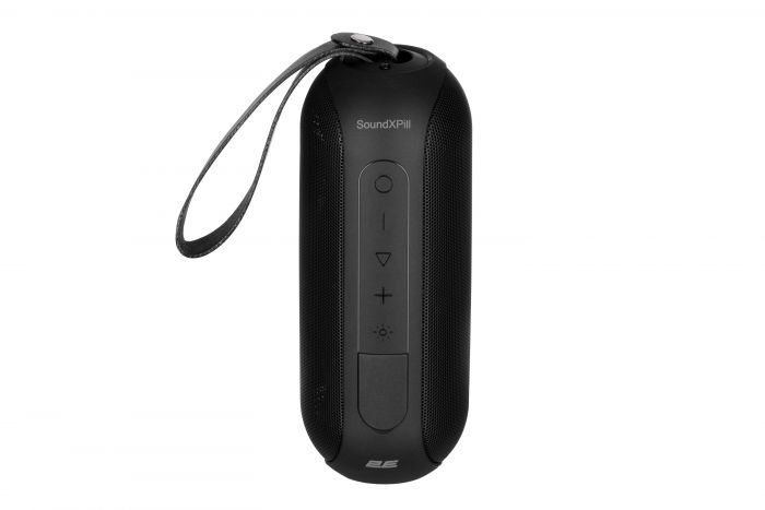 Портативна акустична система 2E SoundXPill 30Вт, ВТ 5.0, MP3, TWS, RGB, IPX7, Чорний