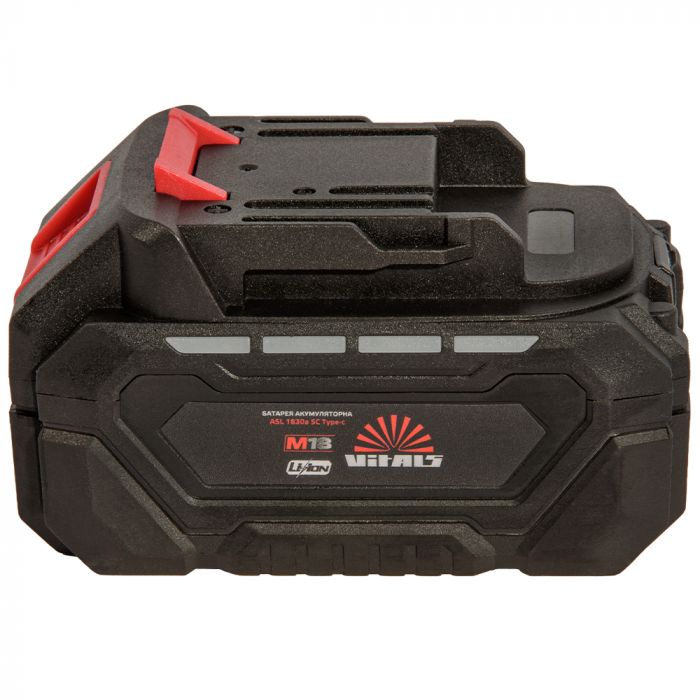 Акумулятор Vitals ASL 1830a 5С Type-c 18В 3А·год 0.53кг